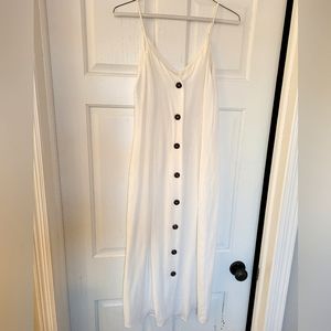 White Strap Dress